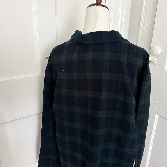 L.L.Bean Green & Black Sleep Flannel Men's XL 100% Cotton - Picture 4 of 5